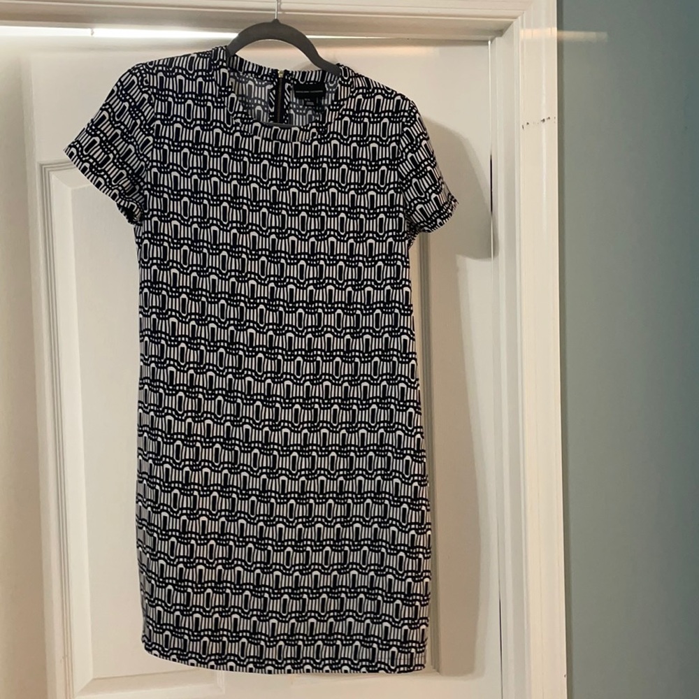 Business casual dress perfect for the office.
